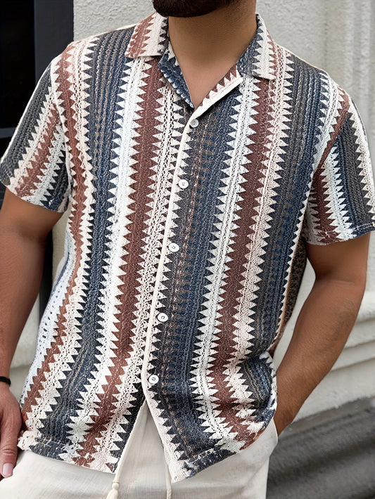 Ryan – Men’s Lightweight Woven Summer Shirt