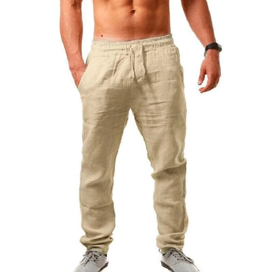 Ethan – Men’s Linen Summer Pants, Lightweight & Breathable