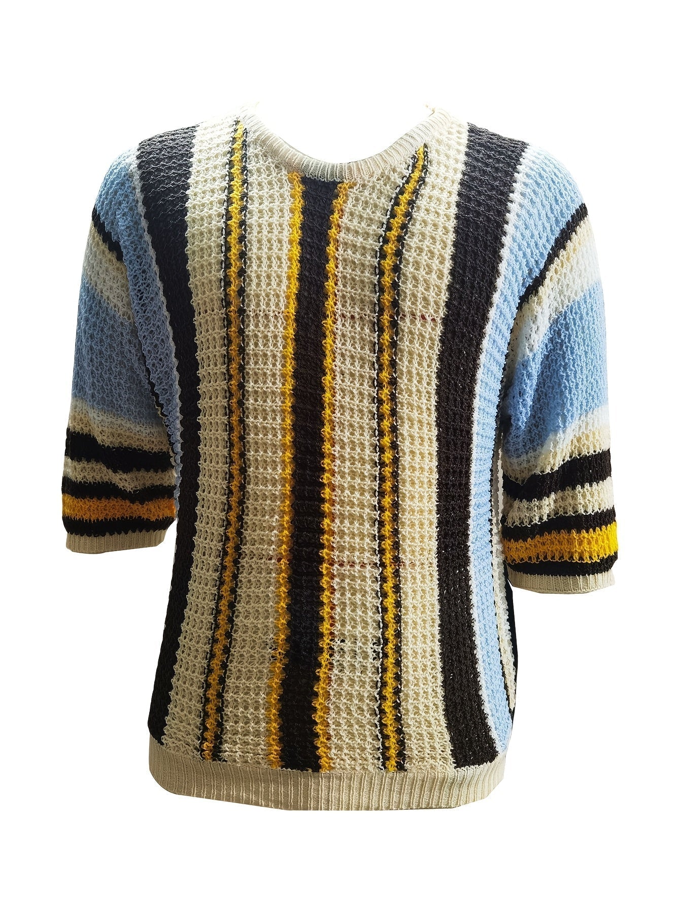 Alex – Casual Striped Knit Sweater