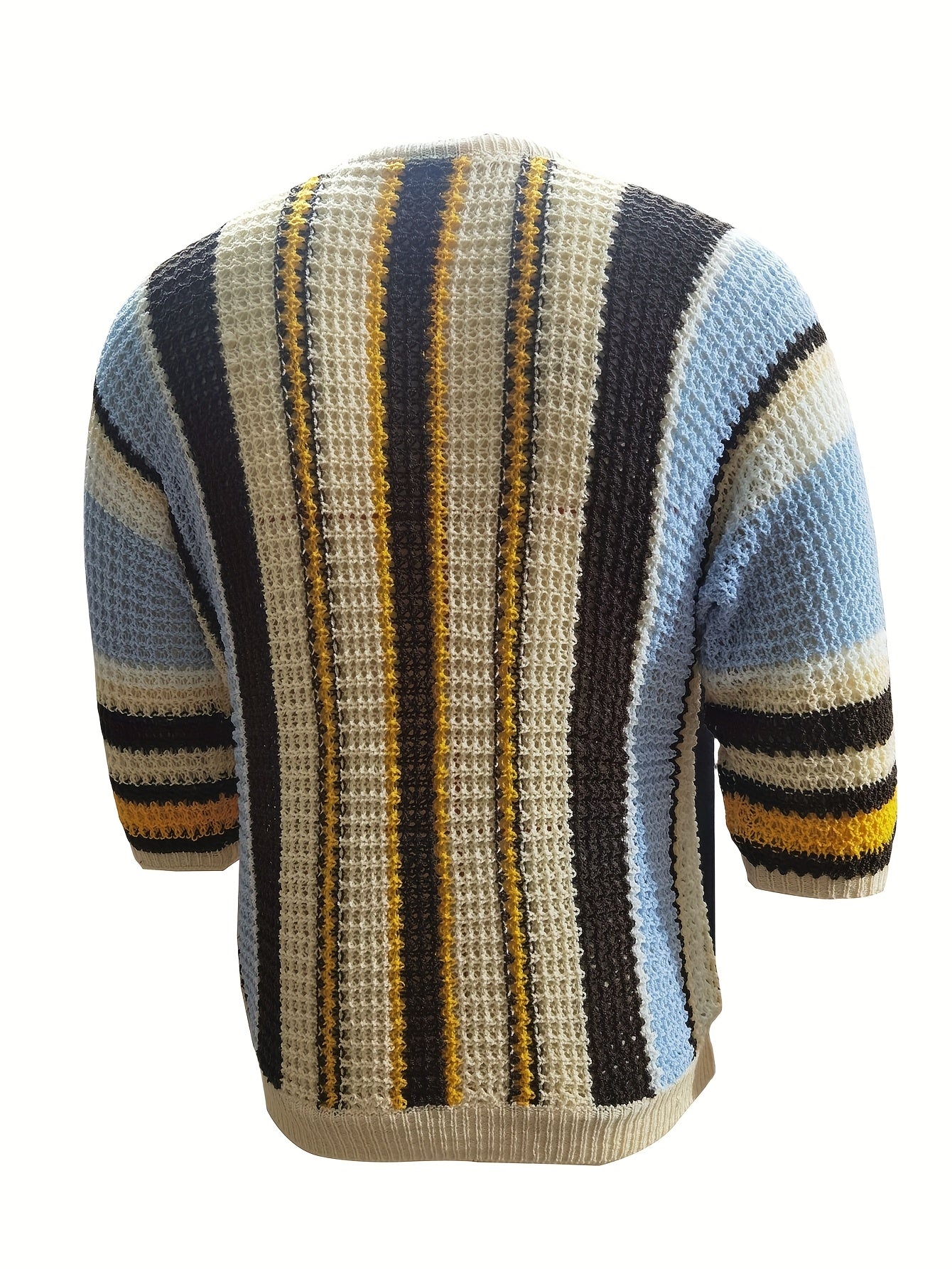 Alex – Casual Striped Knit Sweater