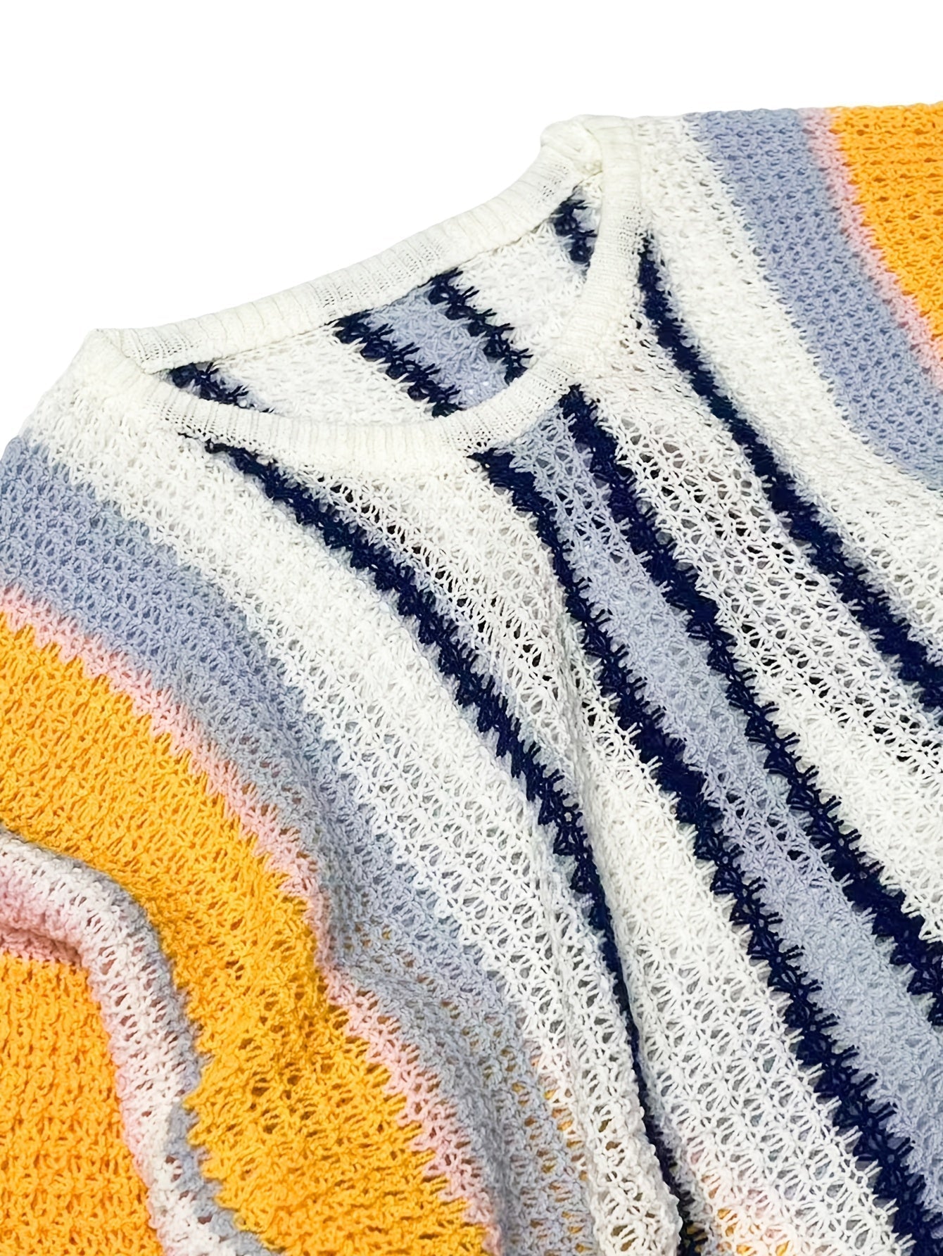 Alex – Casual Striped Knit Sweater