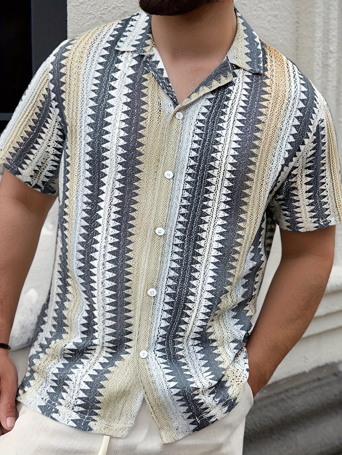 Ryan – Men’s Lightweight Woven Summer Shirt