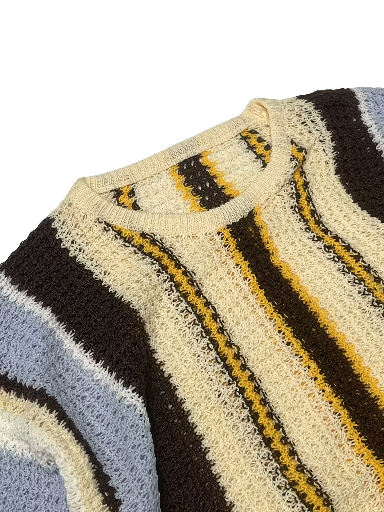 Alex – Casual Striped Knit Sweater